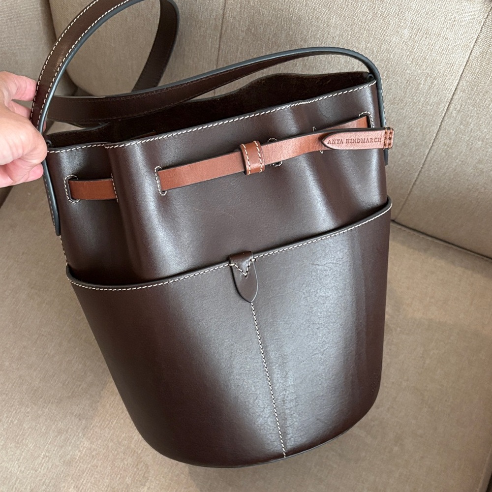 Anya Hindmarch ‘return to nature’ Bucket shoulder bag